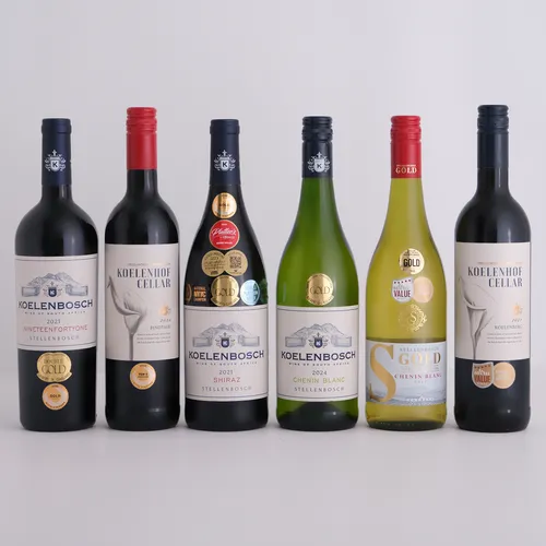 Ecommerce photography for wine mixed case